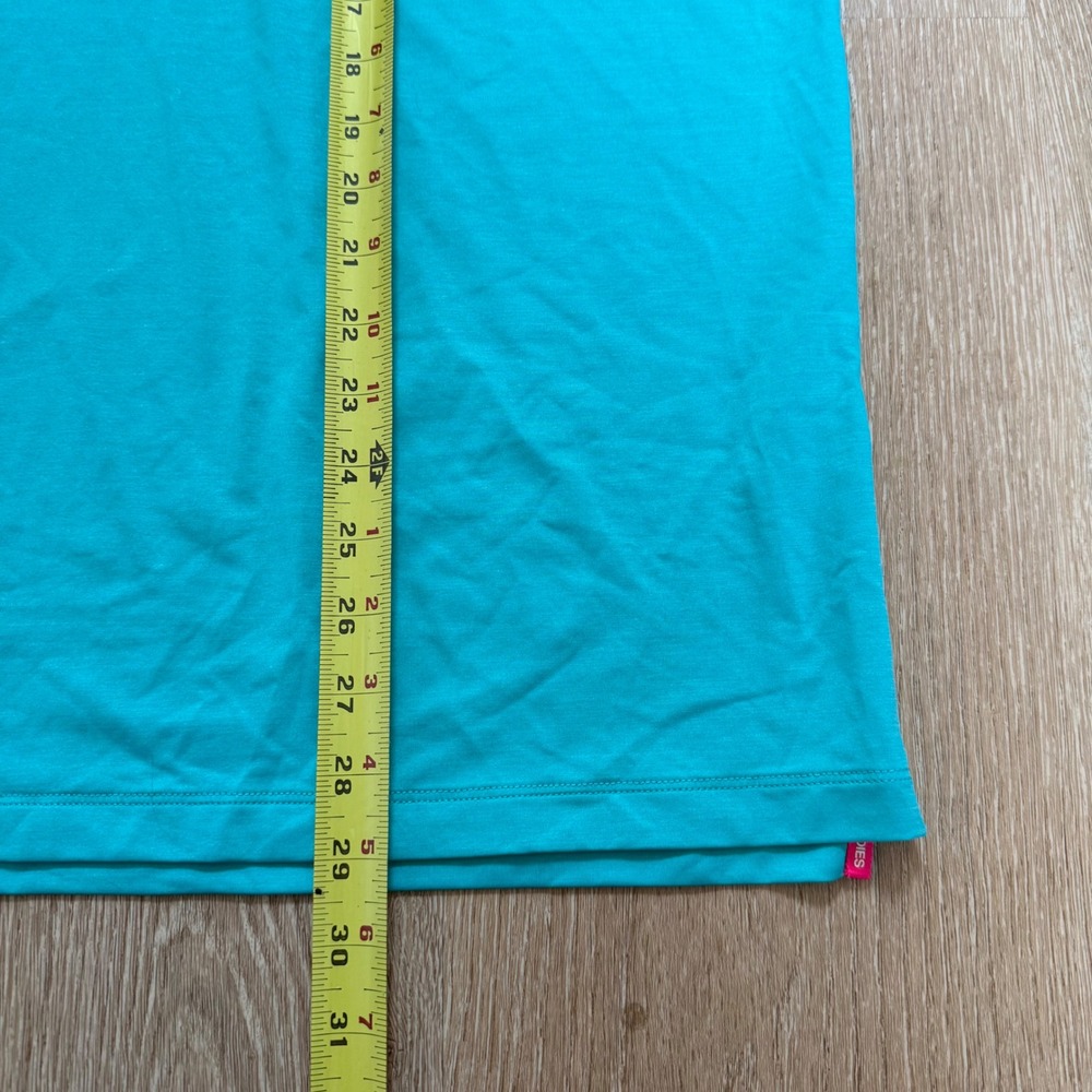 G/FORE LS Golf Polo Shirt Mens XL "SRMEL" Turquoise UPF 50+ Performance - Picture 8 of 9